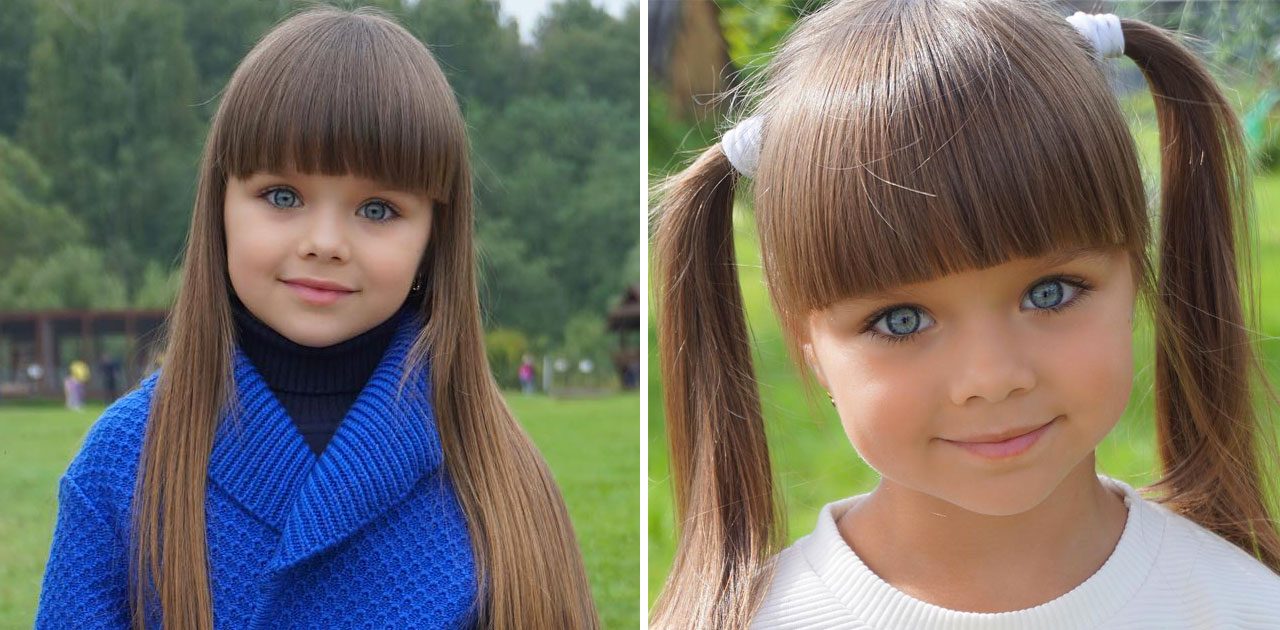Garotinha Russa De Apenas 6 Anos é Considerada A Menina Mais Bonita Do