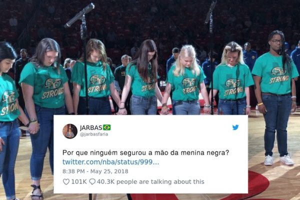 menina racista capa