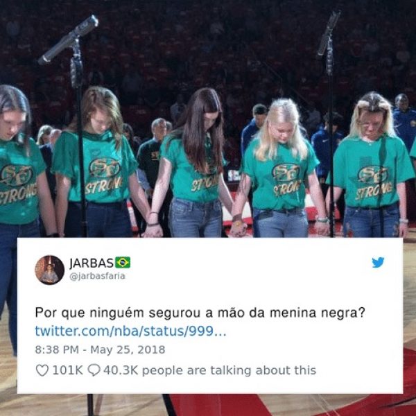 menina racista capa