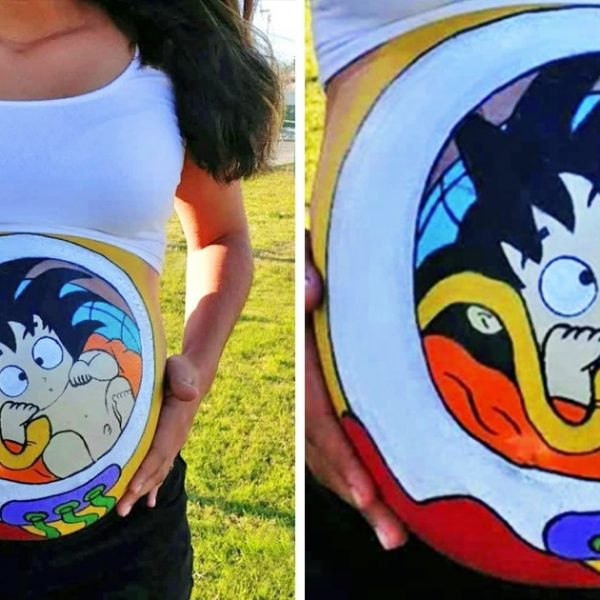 pintura na barriga capa