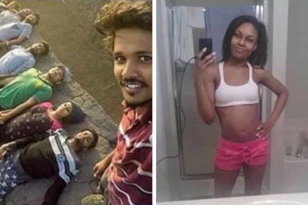 selfies trágicas capa