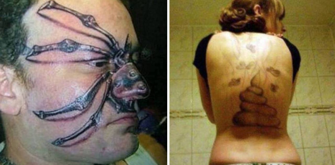 tattoos horríveis capa