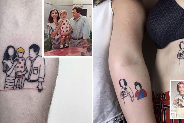 tatuagem de familia