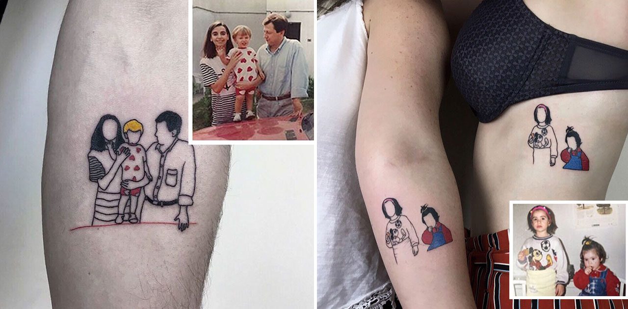 tatuagem de familia