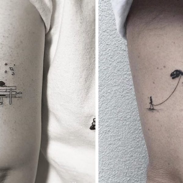 tatuagem minimalista capa