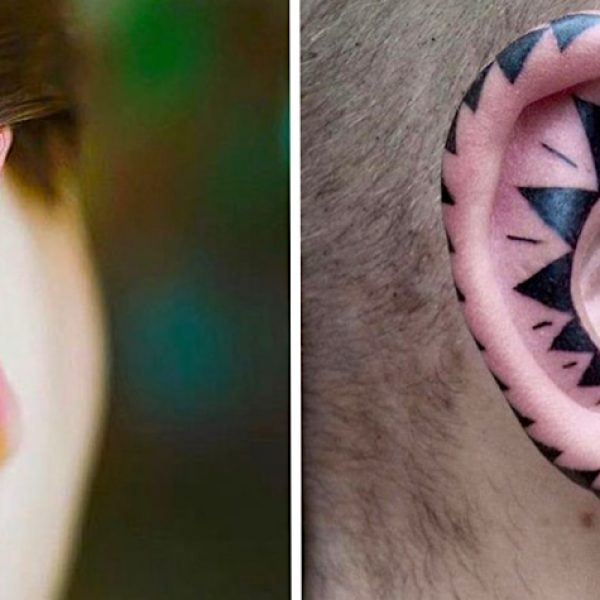tatuagem na cartilagem