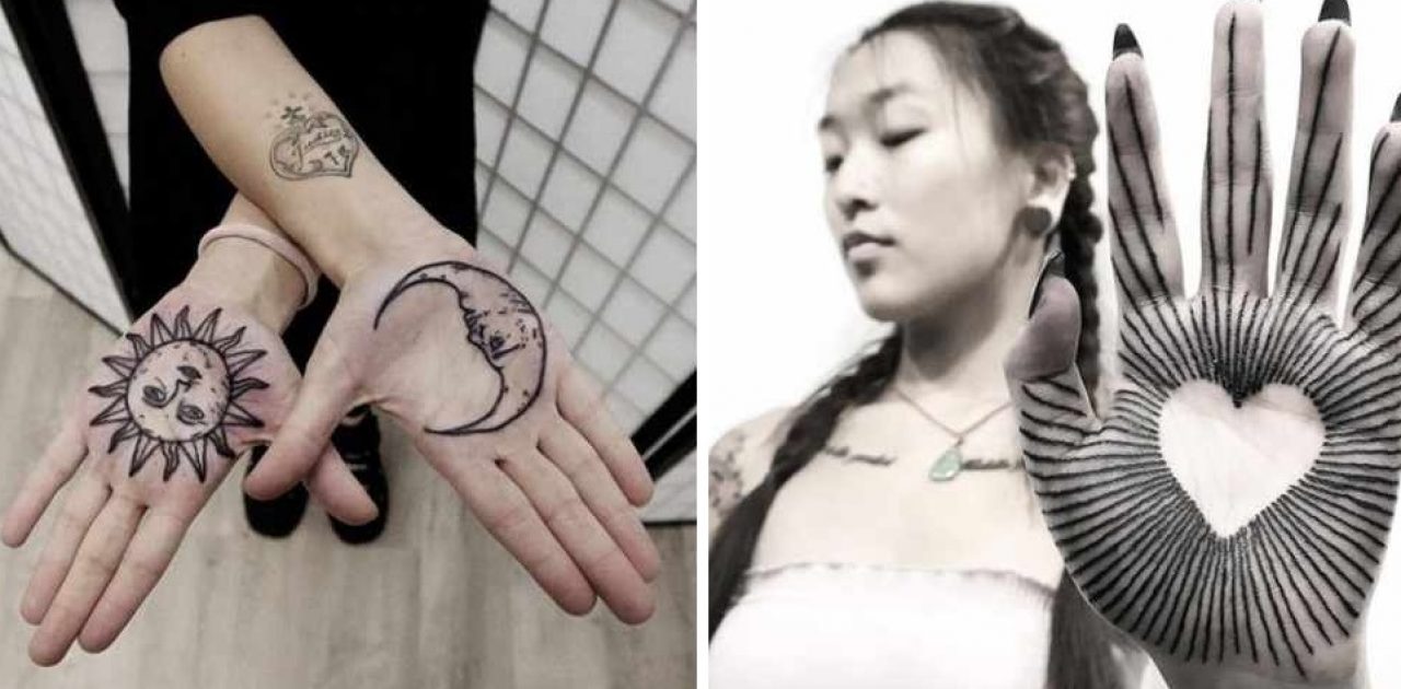 tatuagem na mão capa