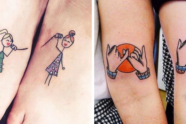 tatuagens para irmãs