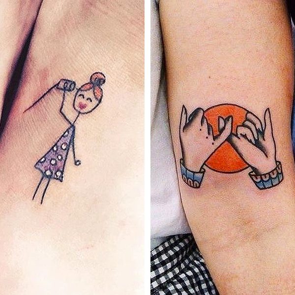 tatuagens para irmãs