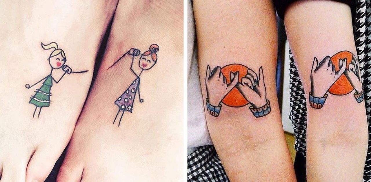 tatuagens para irmãs