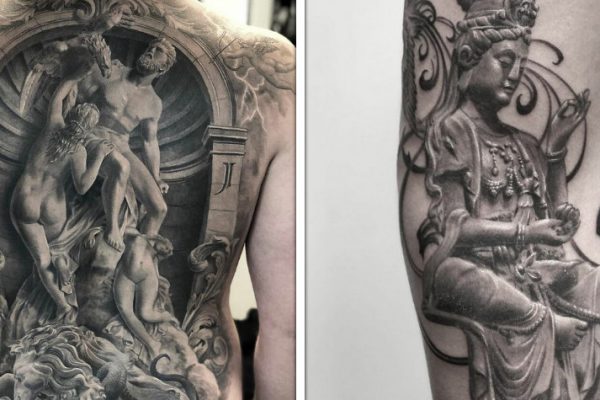 tatuagens realistas capa