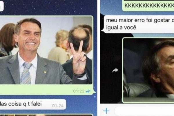 terminar namoro Bolsonaro capa