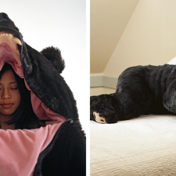 urso de dormir capa
