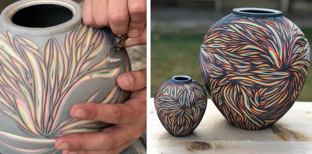 vasos de cerâmica capa