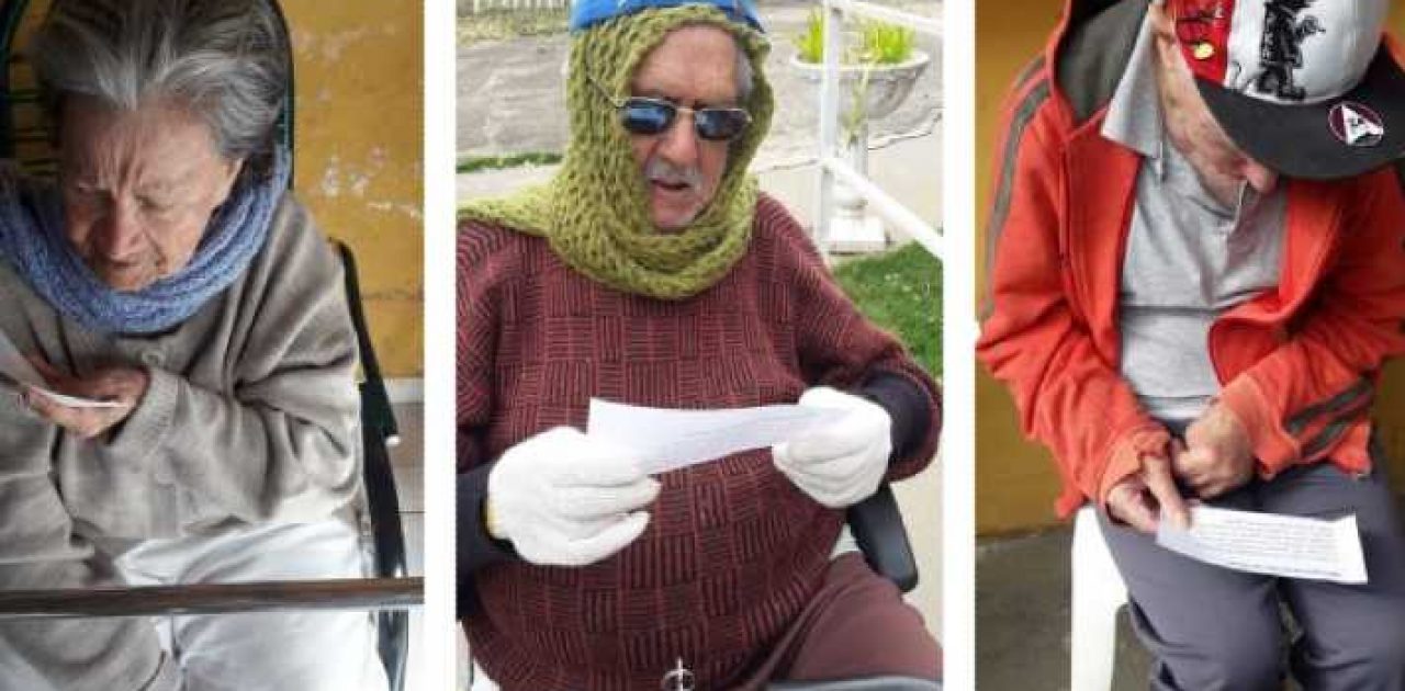 velhinhos de abrigos capa